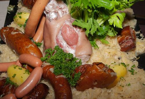 Choucroute et Raves
